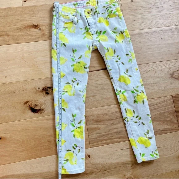 Kate Spade Brooke Street Capri Lemon Pants EUC - Picture 15 of 16